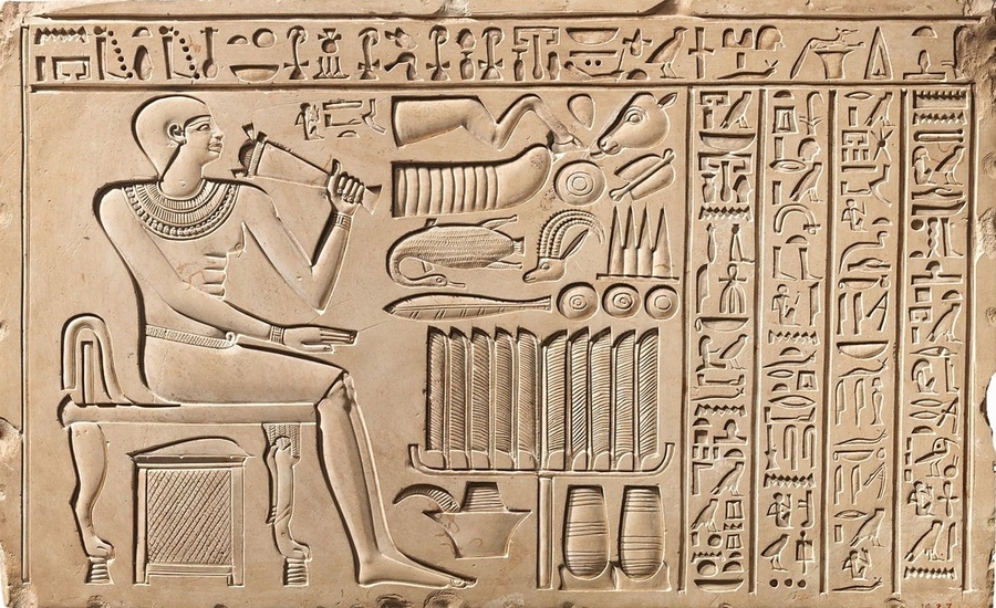 Hệ thống chữ tượng hình của người Ai Cập (ảnh: bbc)