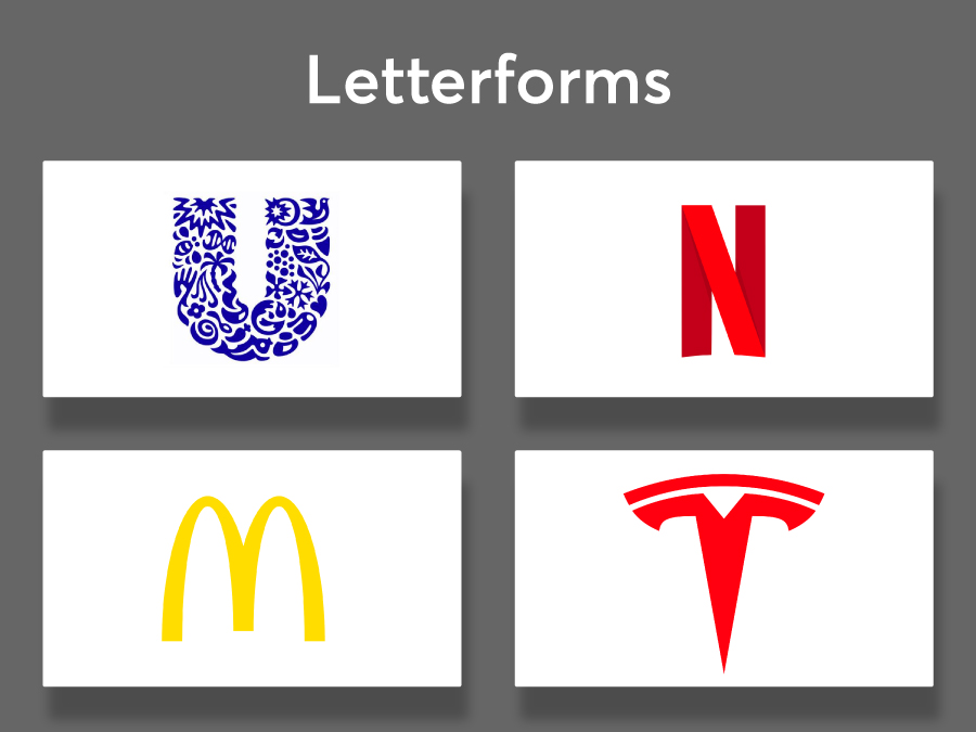 Phong cách thiết kế logo theo dạng Letterform