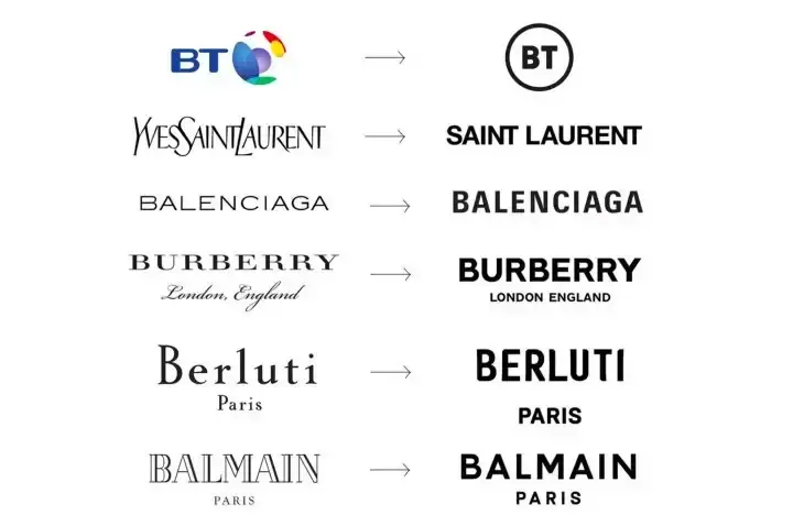 Logo của các thương hiệu thời trang nổi tiếng (ảnh: medium)