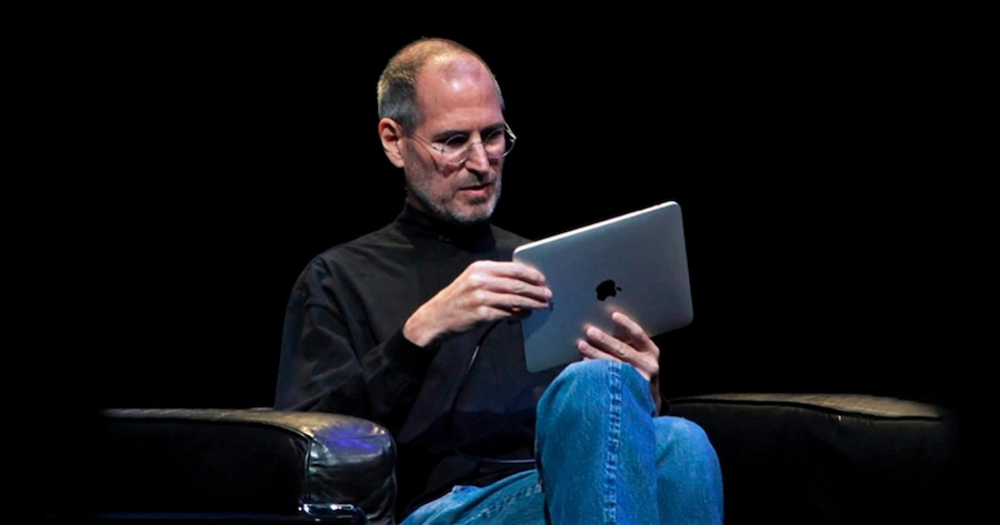 Steve Jobs và các cộng sự của mình đã làm thay đổi hoàn toàn thị trường máy tính bảng (ảnh: iPadizate).