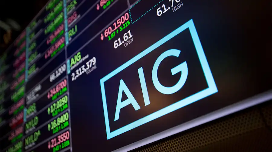 AIG gặp khó khăn khi thị trường tài chính sụp đổ năm 2008 (ảnh: The New York Times)