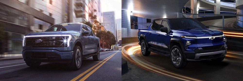 Chiến lược định vị thương hiệu Ford và Chevrolet có nhiều nét tương đồng (ảnh: The Car Connection).
