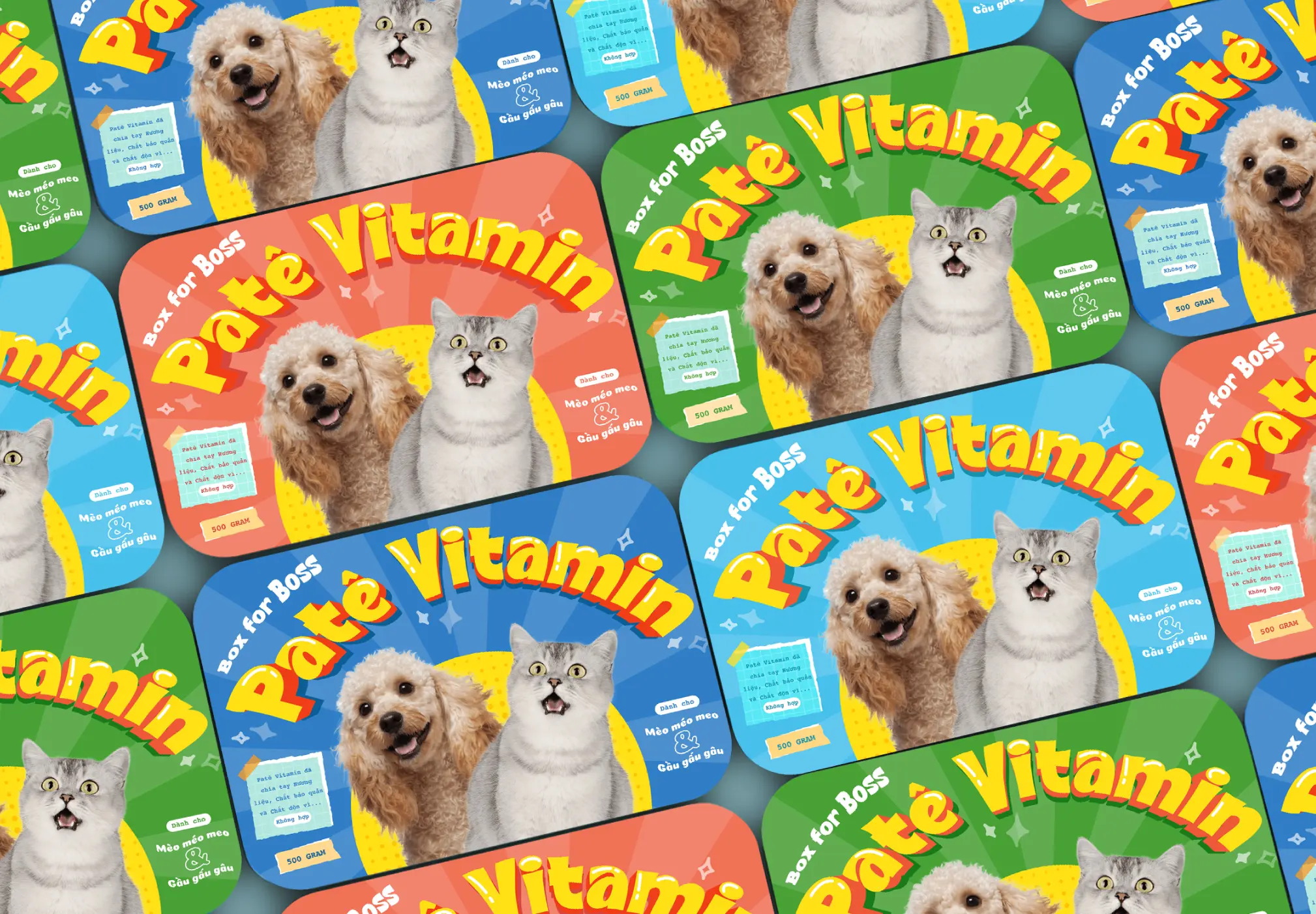 Patê Vitamin – Pet Food Packaging