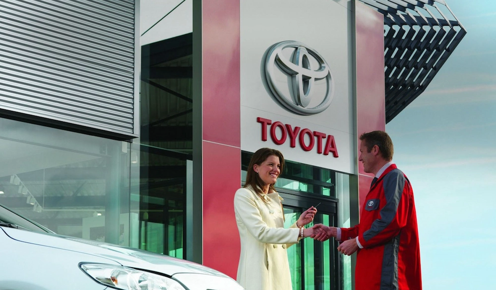 Tính nổi bật ở thương hiệu thể hiện vai trò của Brand Association (ảnh: Toyota).