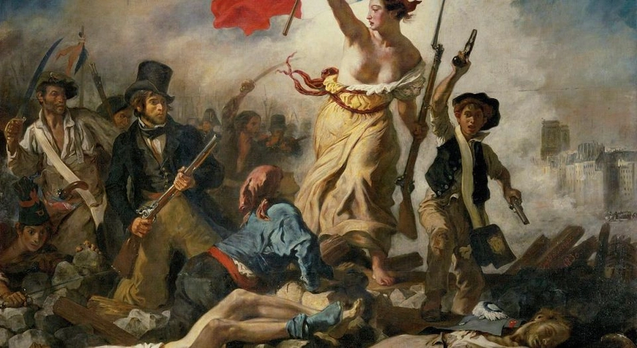 Cách mạng Pháp dẫn đến sự ra đời của các ý thức hệ quan trọng (ảnh: Spiked).