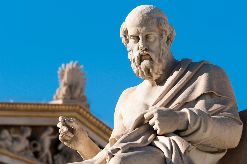 Triết gia thời Hy Lạp cổ đại Plato (ảnh: Penn Today).