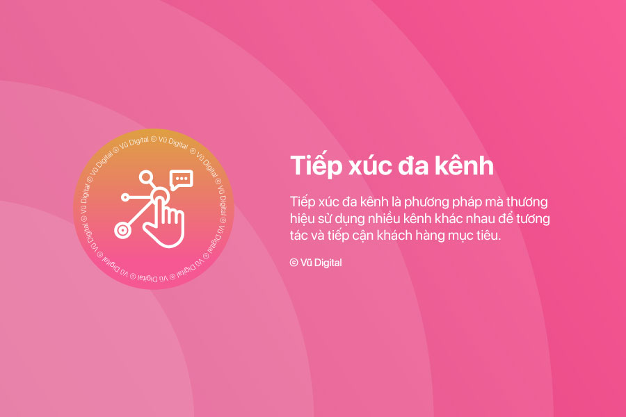 Brand Awareness - Tiếp xúc đa kênh là phương pháp mà thương hiệu sử dụng nhiều kênh khác nhau để tương tác và tiếp cận khách hàng mục tiêu