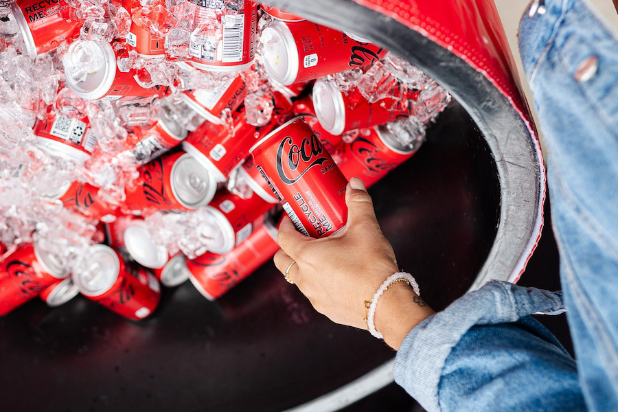 Tiếng nói thương hiệu là thế mạnh của Coca-Cola (ảnh: Navy Pier).